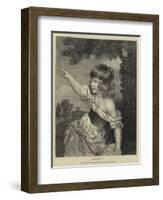 Infancy-Sir Joshua Reynolds-Framed Giclee Print