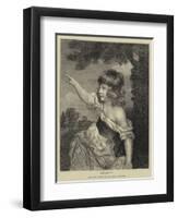 Infancy-Sir Joshua Reynolds-Framed Giclee Print