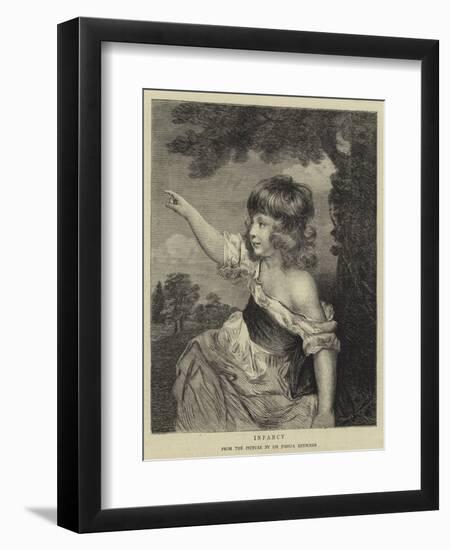 Infancy-Sir Joshua Reynolds-Framed Giclee Print