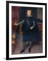 'Infant Baltasar Carlos (1629-1646)', 1639 (c1927)-Diego Velasquez-Framed Giclee Print