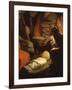 Infant Christ, from The Adoration of the Shepherds-Georges de La Tour-Framed Giclee Print