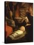 Infant Christ, from The Adoration of the Shepherds-Georges de La Tour-Stretched Canvas