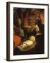 Infant Christ, from The Adoration of the Shepherds-Georges de La Tour-Framed Giclee Print