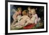 Infant Christ with John the Baptist and Two Angels, 1615/20-Peter Paul Rubens-Framed Premium Giclee Print