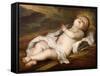 Infant Christ-Sir Anthony Van Dyck-Framed Stretched Canvas