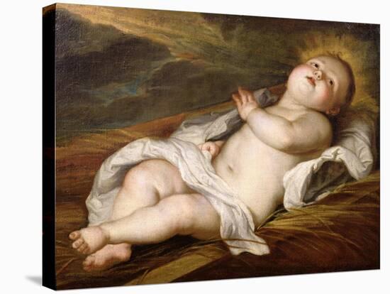 Infant Christ-Sir Anthony Van Dyck-Stretched Canvas
