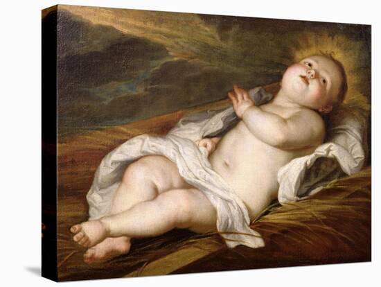 Infant Christ-Sir Anthony Van Dyck-Stretched Canvas