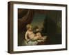 Infant Hercules with a Serpent-Pieter van der Werff-Framed Art Print