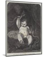 Infant Hercules-Sir Joshua Reynolds-Mounted Giclee Print