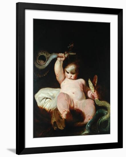 Infant Hercules-Sir Joshua Reynolds-Framed Giclee Print