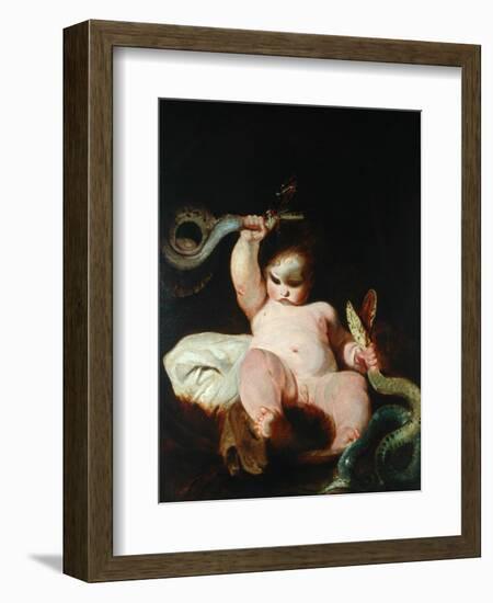 Infant Hercules-Sir Joshua Reynolds-Framed Giclee Print