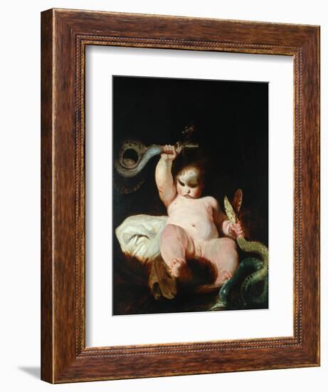 Infant Hercules-Sir Joshua Reynolds-Framed Giclee Print