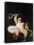 Infant Hercules-Sir Joshua Reynolds-Framed Stretched Canvas