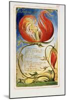 Infant Joy: Plate 25 from Songs of Innocence and of Experience C.1815-26-William Blake-Mounted Giclee Print