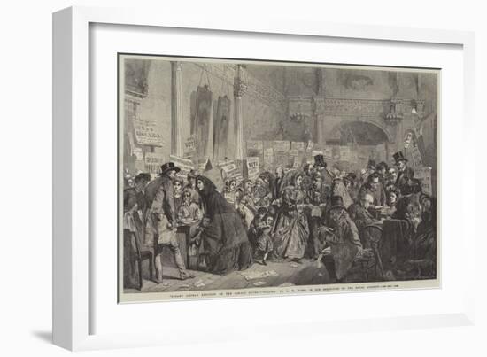 Infant Orphan Election at the London Tavern, Polling-George Elgar Hicks-Framed Giclee Print