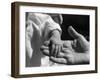 Infant's Hand in Man's Hand-Philip Gendreau-Framed Photographic Print