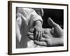 Infant's Hand in Man's Hand-Philip Gendreau-Framed Photographic Print