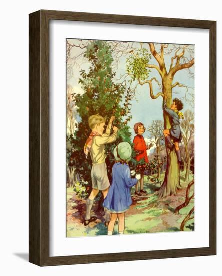 Infant School Illustrations, UK-null-Framed Giclee Print