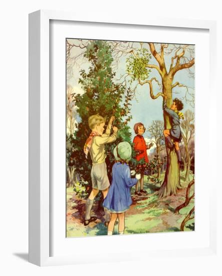 Infant School Illustrations, UK-null-Framed Giclee Print