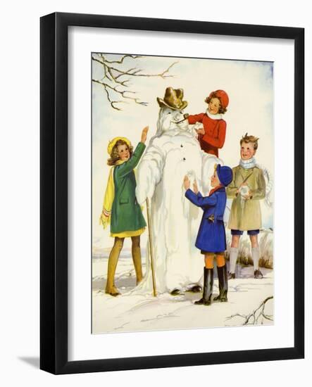 Infant School Illustrations, UK-null-Framed Giclee Print