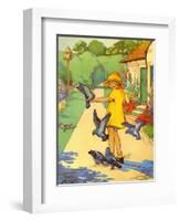 Infant School Illustrations, UK-null-Framed Giclee Print