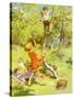 Infant School Illustrations, UK-null-Stretched Canvas