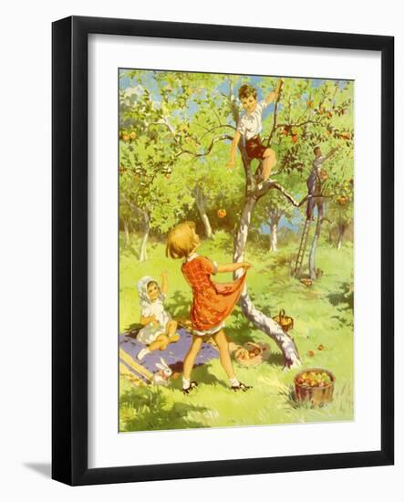 Infant School Illustrations, UK-null-Framed Giclee Print