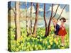 Infant School Illustrations, UK-null-Stretched Canvas