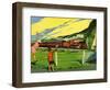 Infant School Illustrations, UK-null-Framed Giclee Print