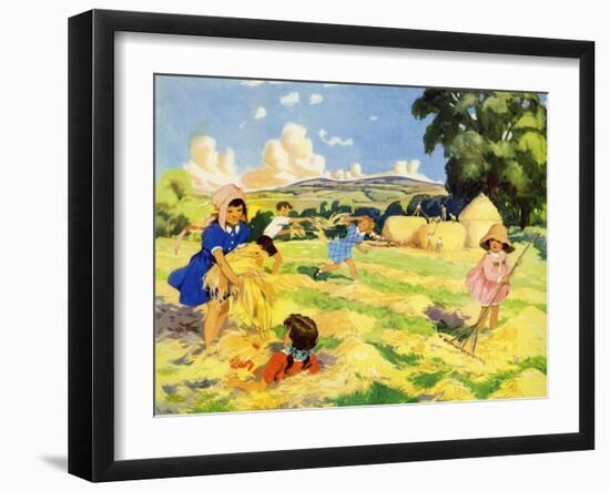 Infant School Illustrations, UK-null-Framed Giclee Print