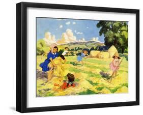 Infant School Illustrations, UK-null-Framed Giclee Print