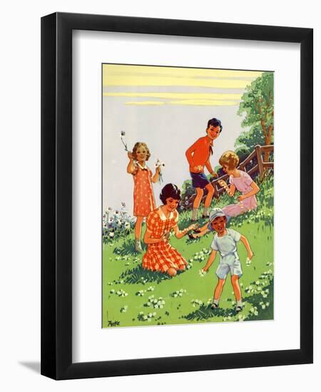 Infant School Illustrations, UK-null-Framed Giclee Print