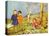 Infant School Illustrations, UK-null-Stretched Canvas