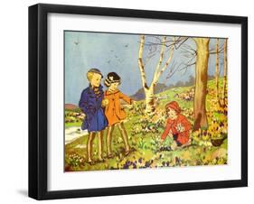 Infant School Illustrations, UK-null-Framed Giclee Print