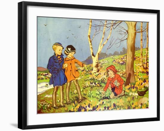 Infant School Illustrations, UK-null-Framed Giclee Print