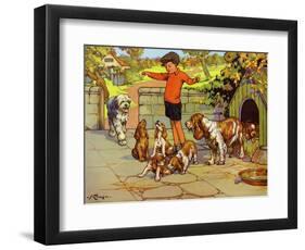 Infant School Illustrations, UK-null-Framed Giclee Print