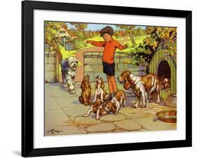 Infant School Illustrations, UK-null-Framed Giclee Print