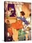 Infant School Illustrations, UK-null-Stretched Canvas