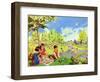 Infant School Illustrations, UK-null-Framed Premium Giclee Print