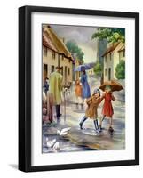 Infant School Illustrations, UK-null-Framed Giclee Print