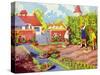 Infant School Illustrations, UK-null-Stretched Canvas