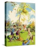 Infant School Illustrations, UK-null-Stretched Canvas