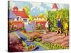 Infant School Illustrations, UK-null-Stretched Canvas