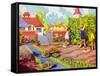 Infant School Illustrations, UK-null-Framed Stretched Canvas