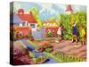 Infant School Illustrations, UK-null-Stretched Canvas