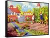 Infant School Illustrations, UK-null-Framed Stretched Canvas