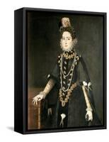 Infanta Catalina Micaela, Duchess of Savoy-Sofonisba Anguisciola-Framed Stretched Canvas