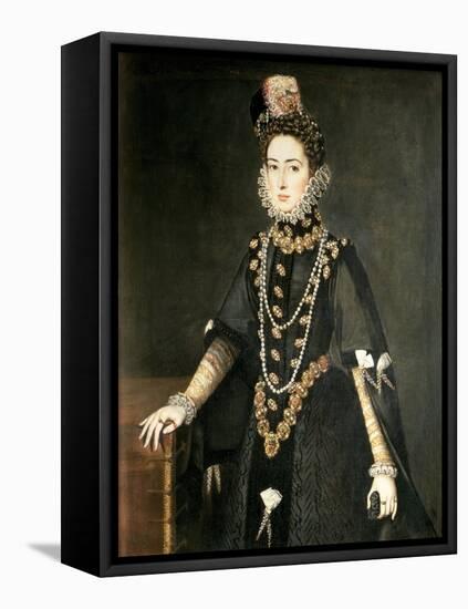 Infanta Catalina Micaela, Duchess of Savoy-Sofonisba Anguisciola-Framed Stretched Canvas