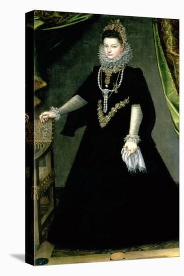 Infanta Isabella Clara Eugenia, Daughter of King Philip II of Spain and Isabella of Valois, 1599-Sofonisba Anguisciola-Stretched Canvas