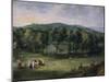 Infanta Isabella Clara Eugenia of Spain in the Parc De Mariemont, First Third of 17th C-Jan Brueghel the Elder-Mounted Giclee Print